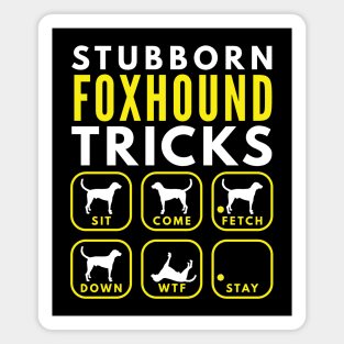 Stubborn Foxhound Tricks - Dog Training Magnet